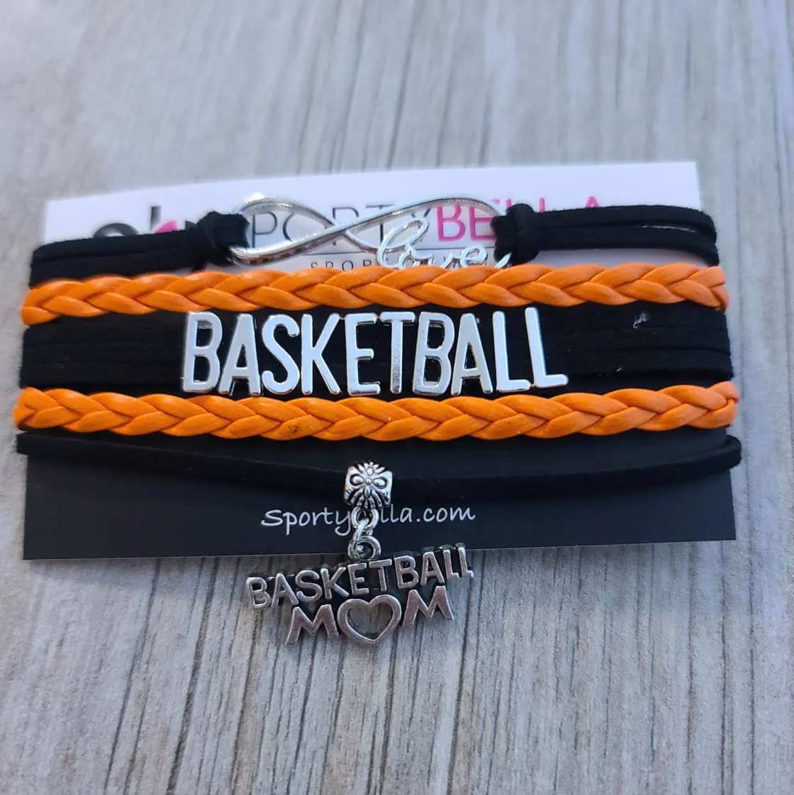 Basketball Mom Bracelet - Pick Colors