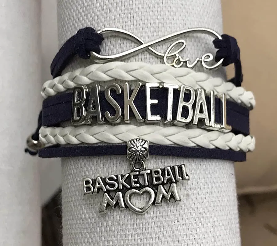 Basketball Mom Bracelet - Pick Colors