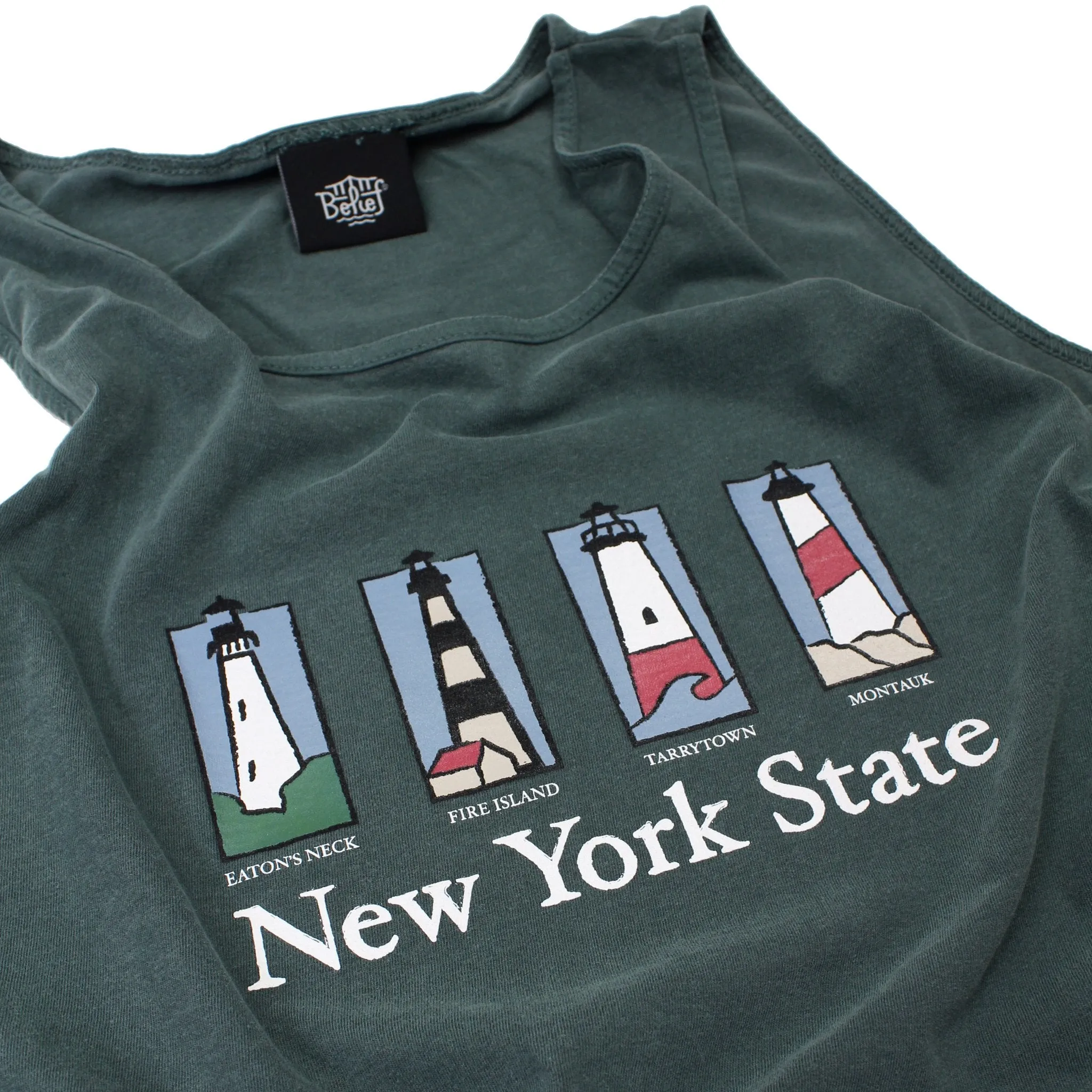 Belief  NYC Souvenir Tank Top Spruce