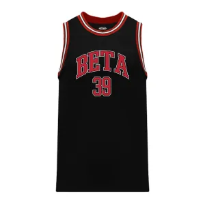 Beta Black Basketball Jersey