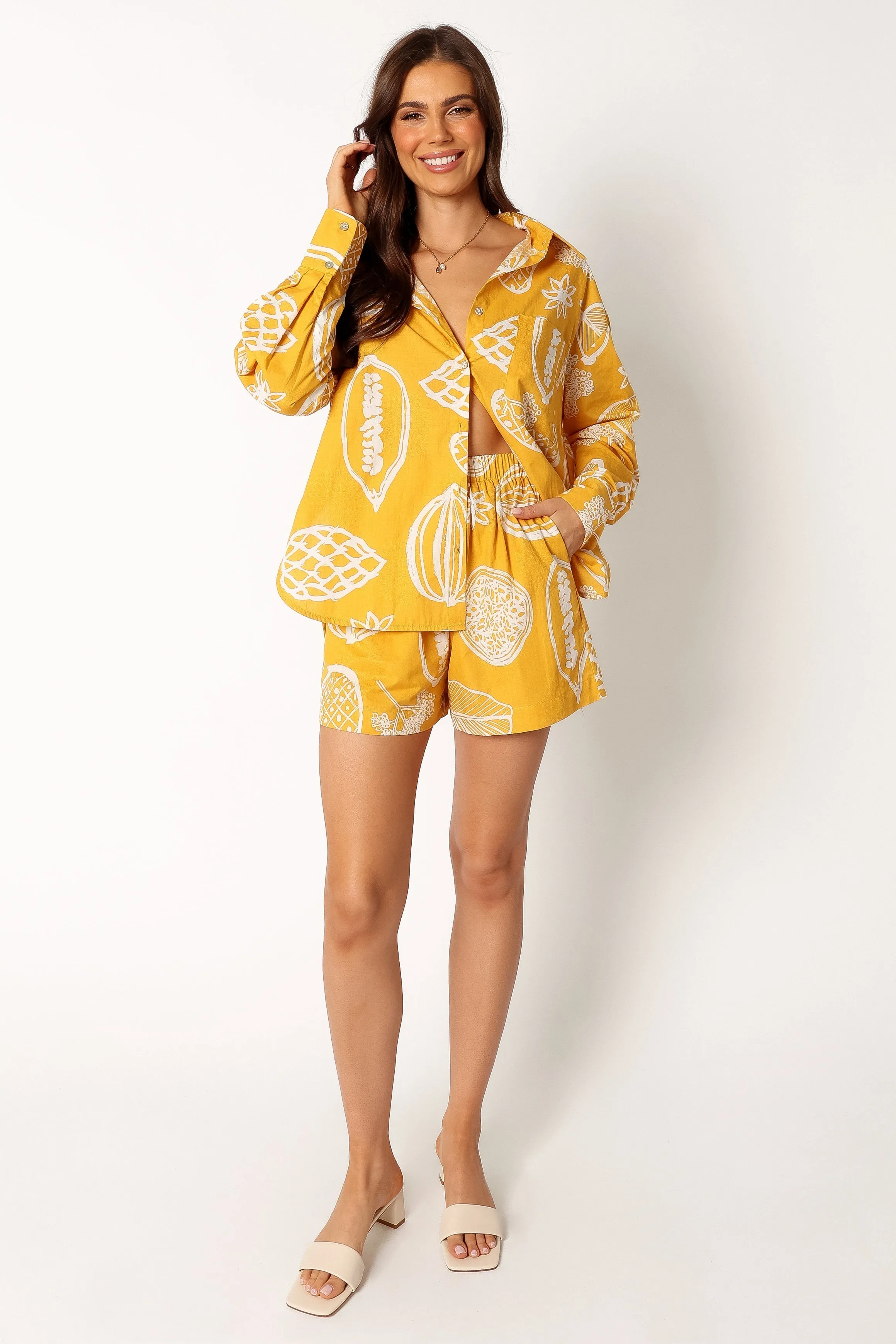 Bonnie Two Piece Set - Yellow