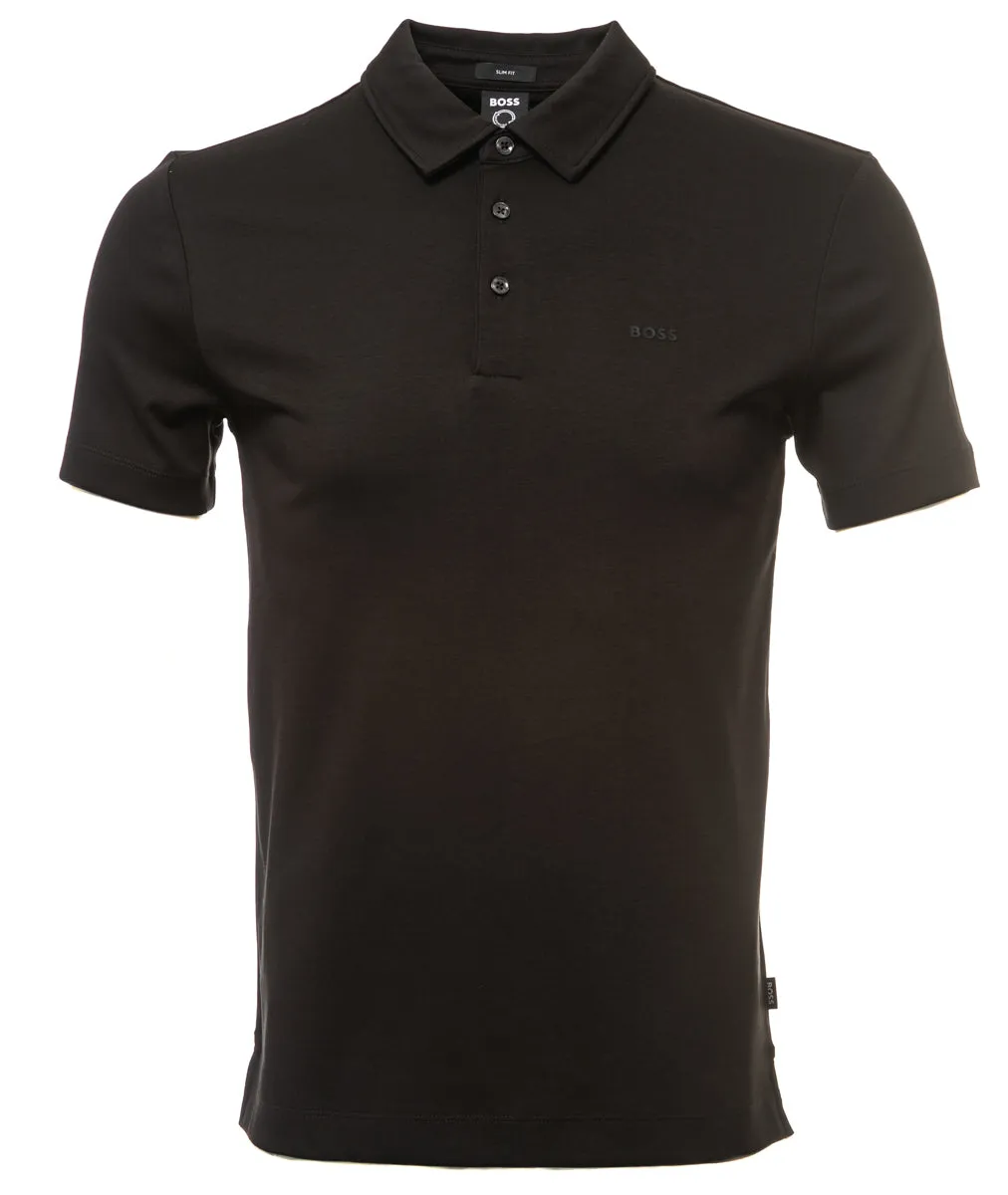 BOSS Palosh 30 Polo Shirt in Black