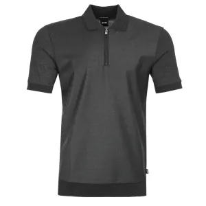 BOSS Paras 16 Polo Shirt in Black