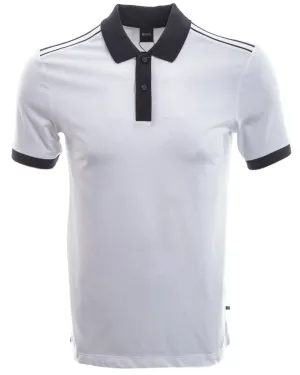 BOSS Parlay 128_P Polo Shirt in White