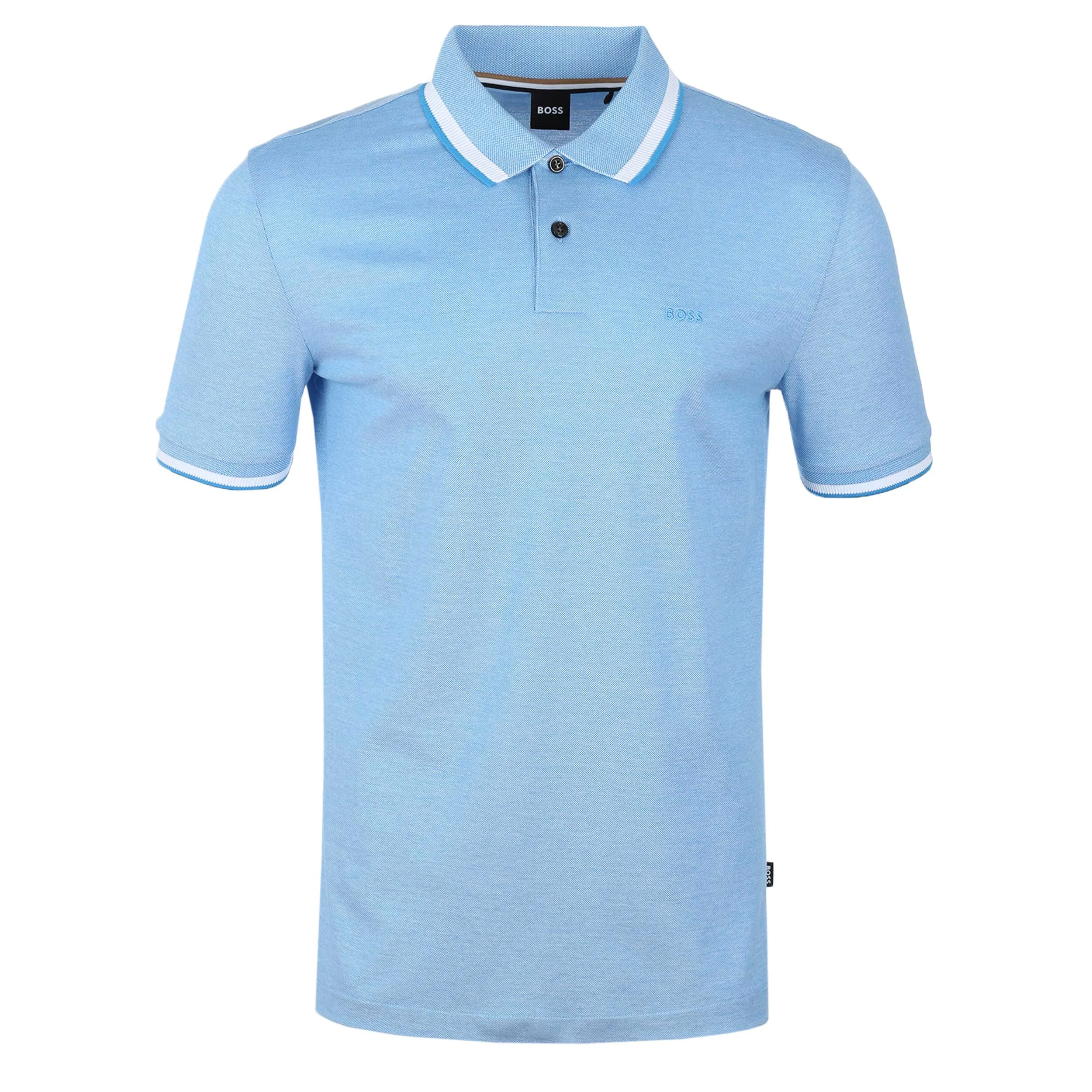 BOSS Parlay 183 Polo Shirt in Bright Blue