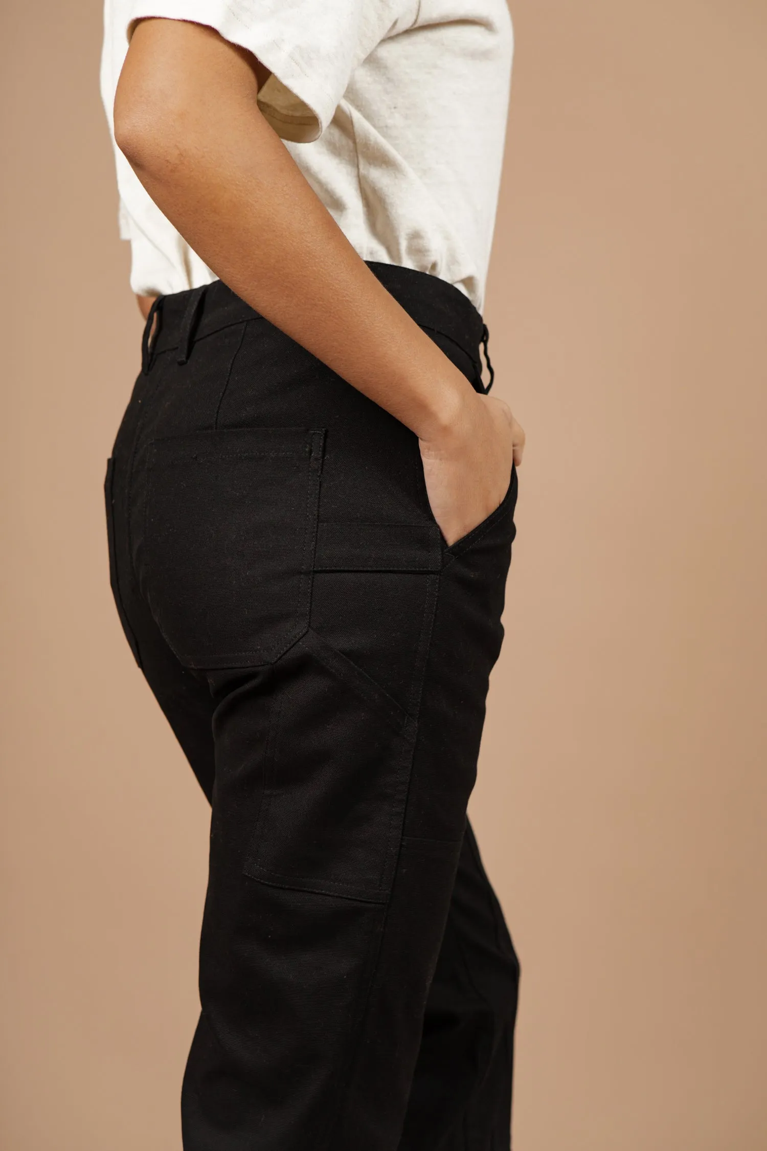 Bowden Utility Pant / Black Canvas