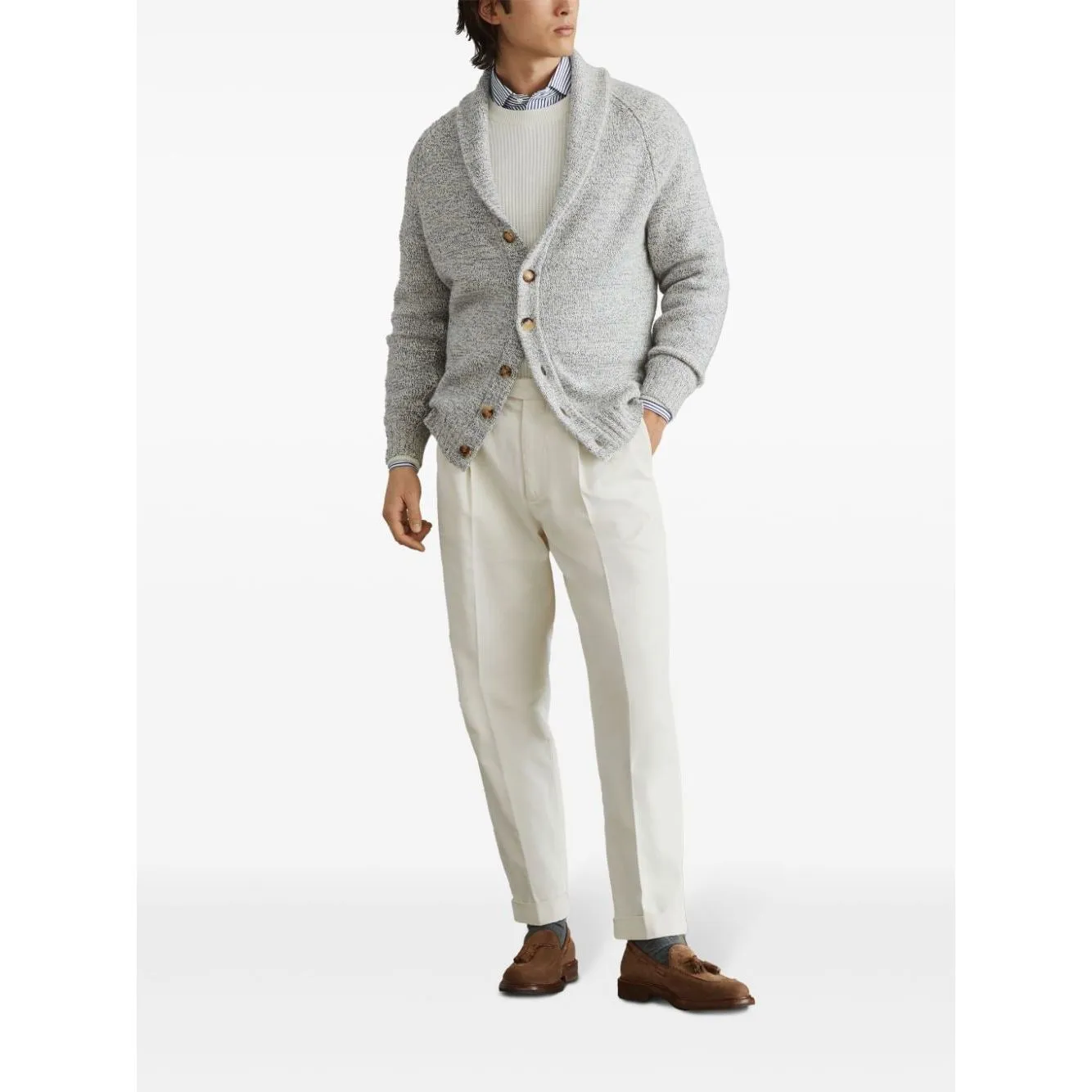 Brunello Cucinelli Trousers Cream