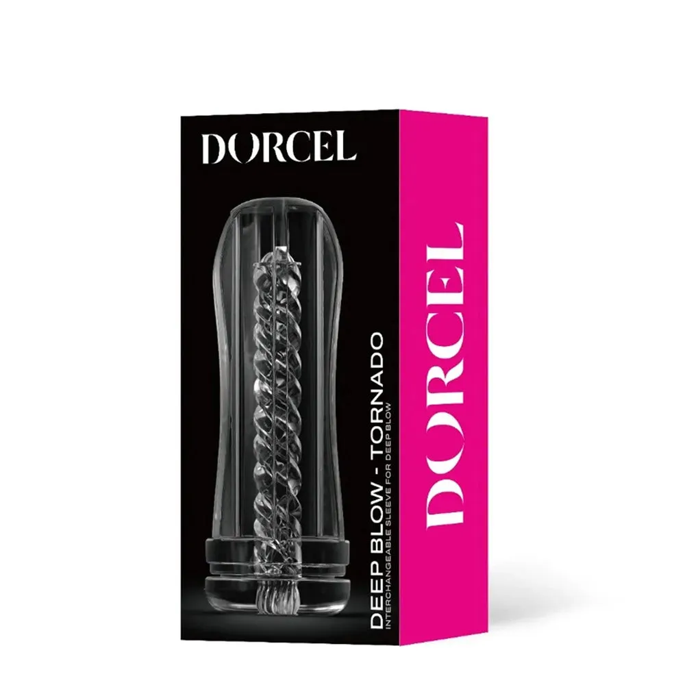 Dorcel Deep Blow Tornado Sleeve - Clear