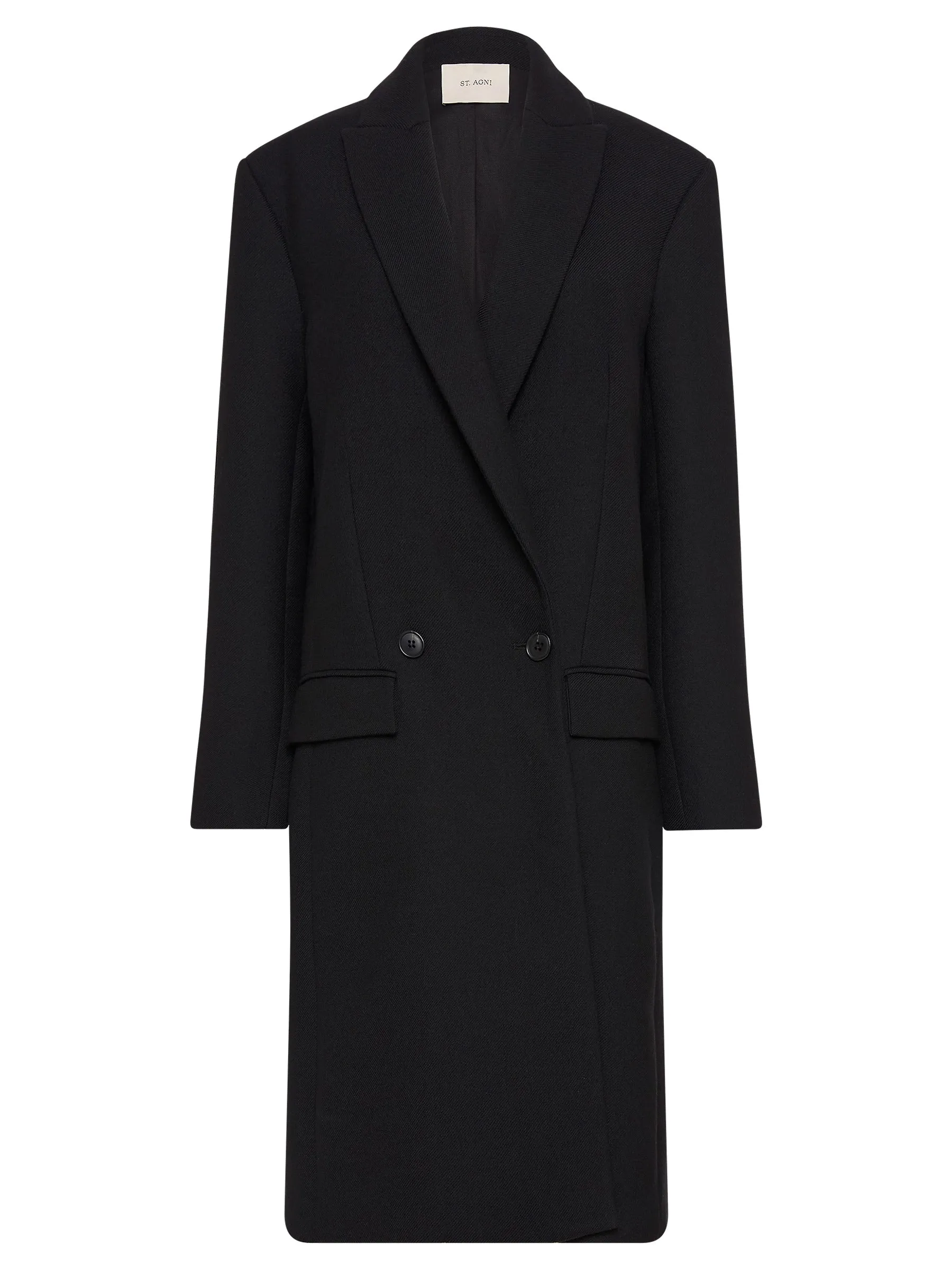 Double Breasted Wool Coat