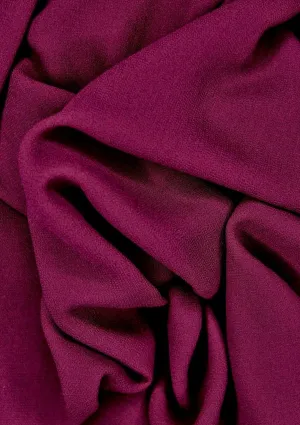 Georgette Chiffon Fabric Mulberry 60" Wide Plain Crepe for Decoration,Event & Dress