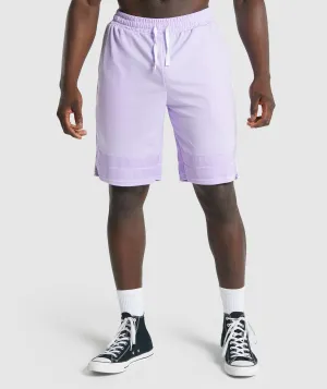 Gymshark Recess Basketball Shorts - Light Purple