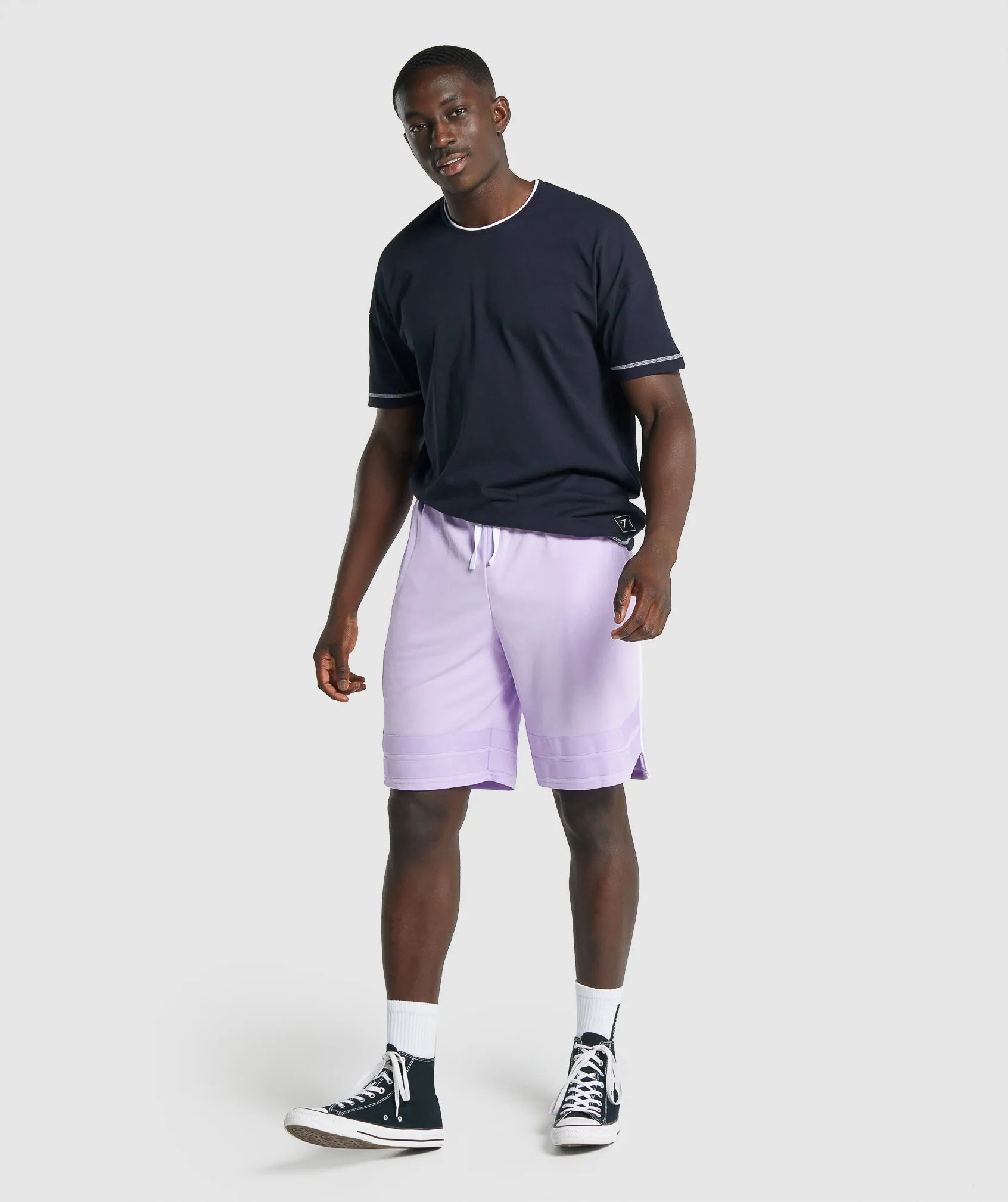 Gymshark Recess Basketball Shorts - Light Purple