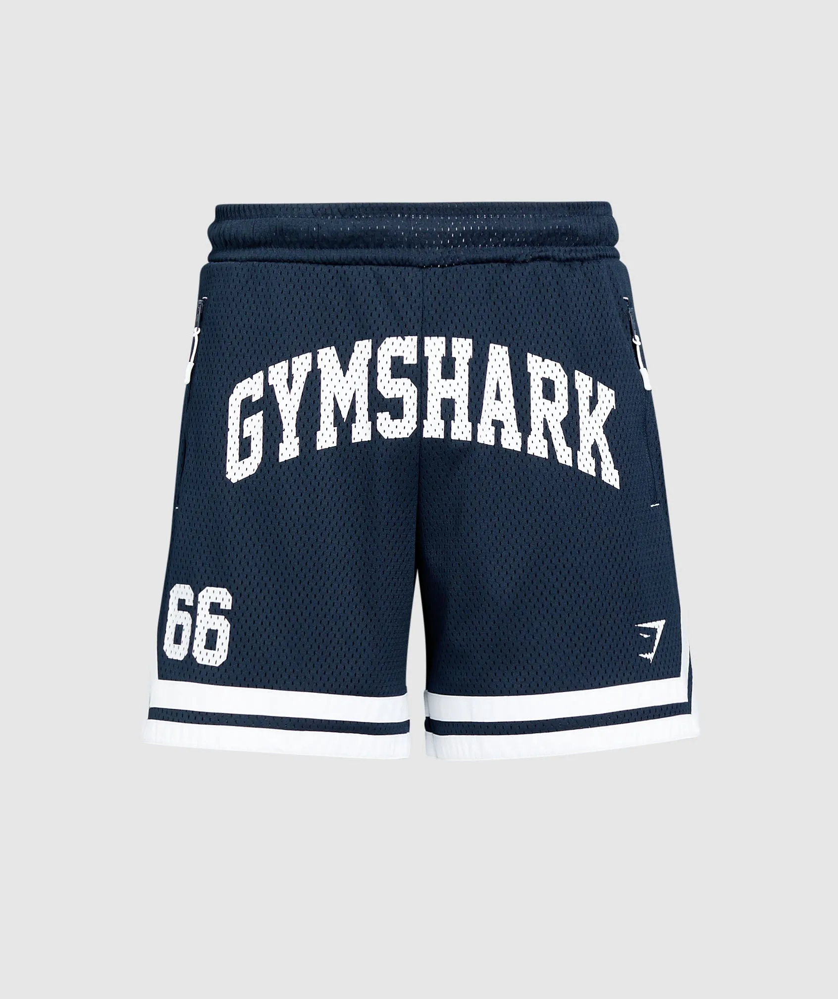 Gymshark Varsity Mesh Shorts - Navy