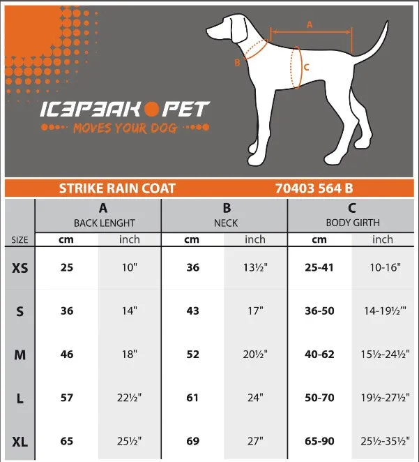 Icepeak - Strike Raincoat *Black Friday Offer*