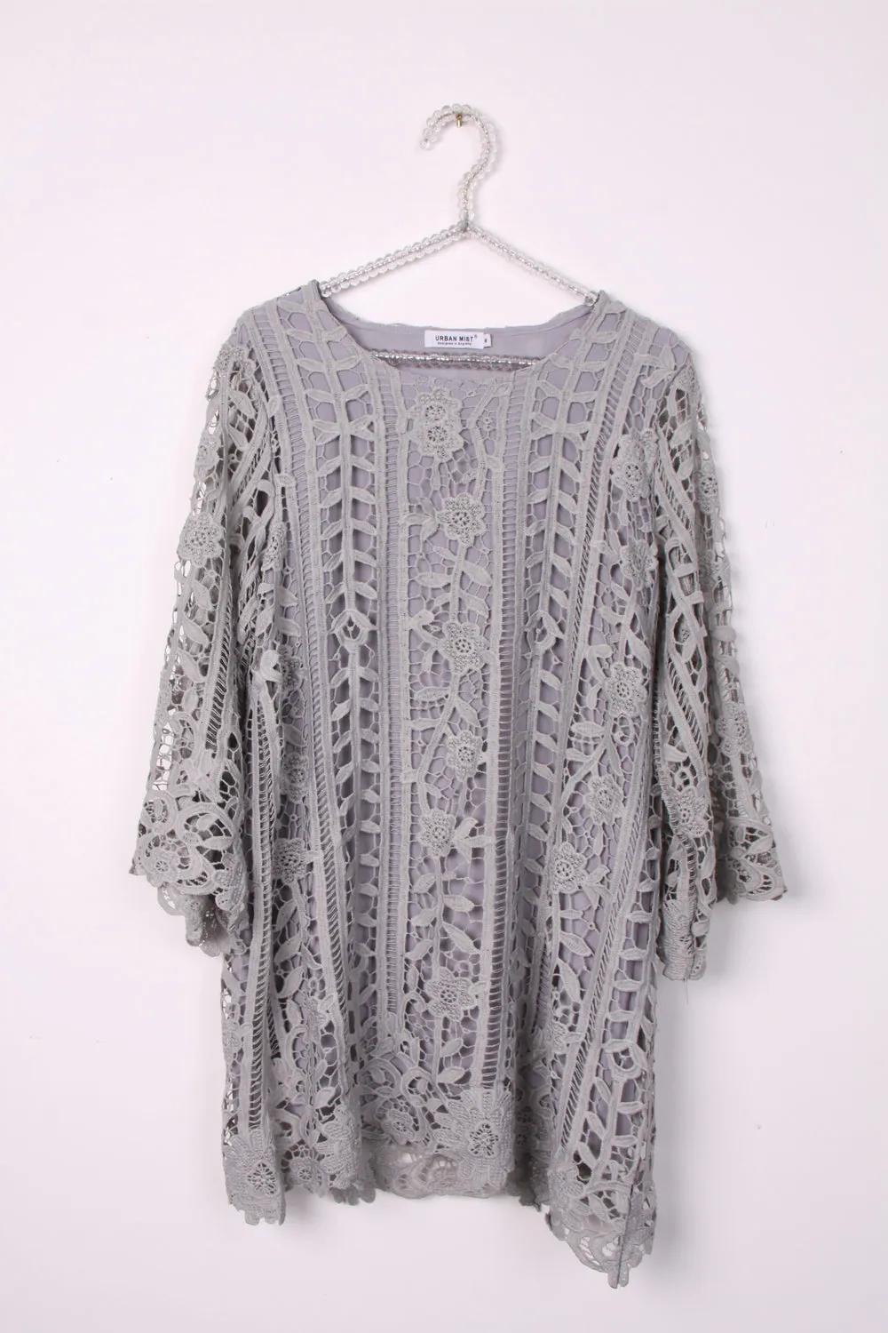 Lace Crochet Tunic Top