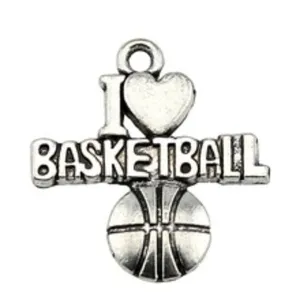 Love Basketball Charm