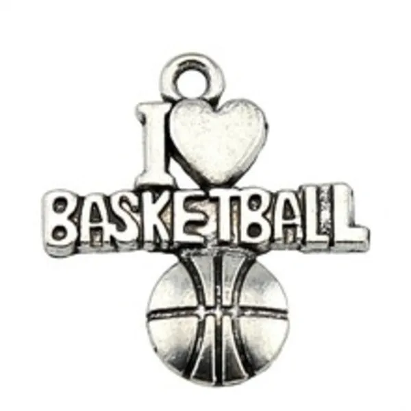 Love Basketball Charm