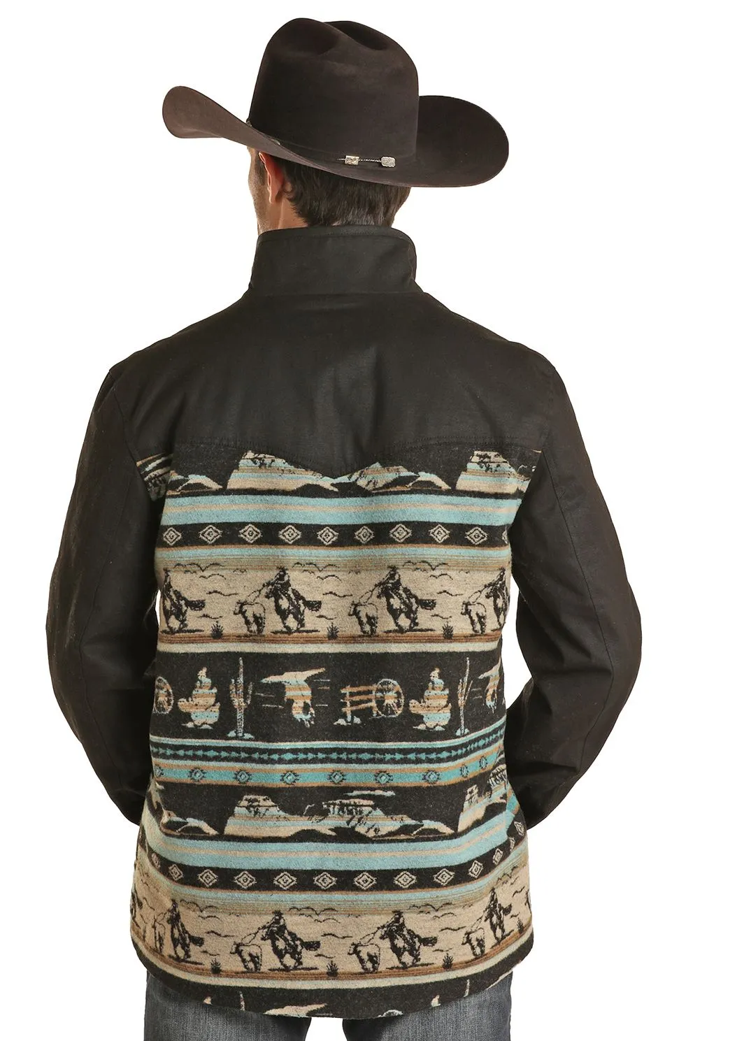 Men's Powder River Canvas Wool Coat