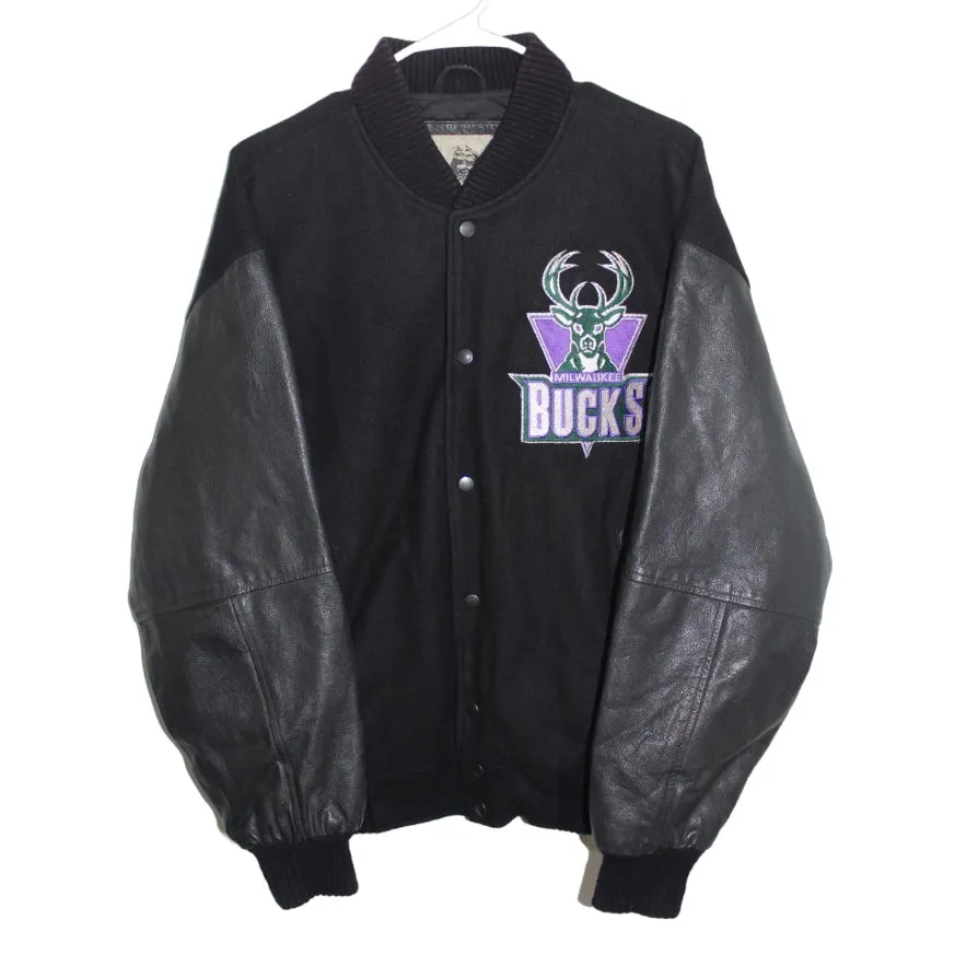 Milwaukee Bucks Letterman Jacket (M)