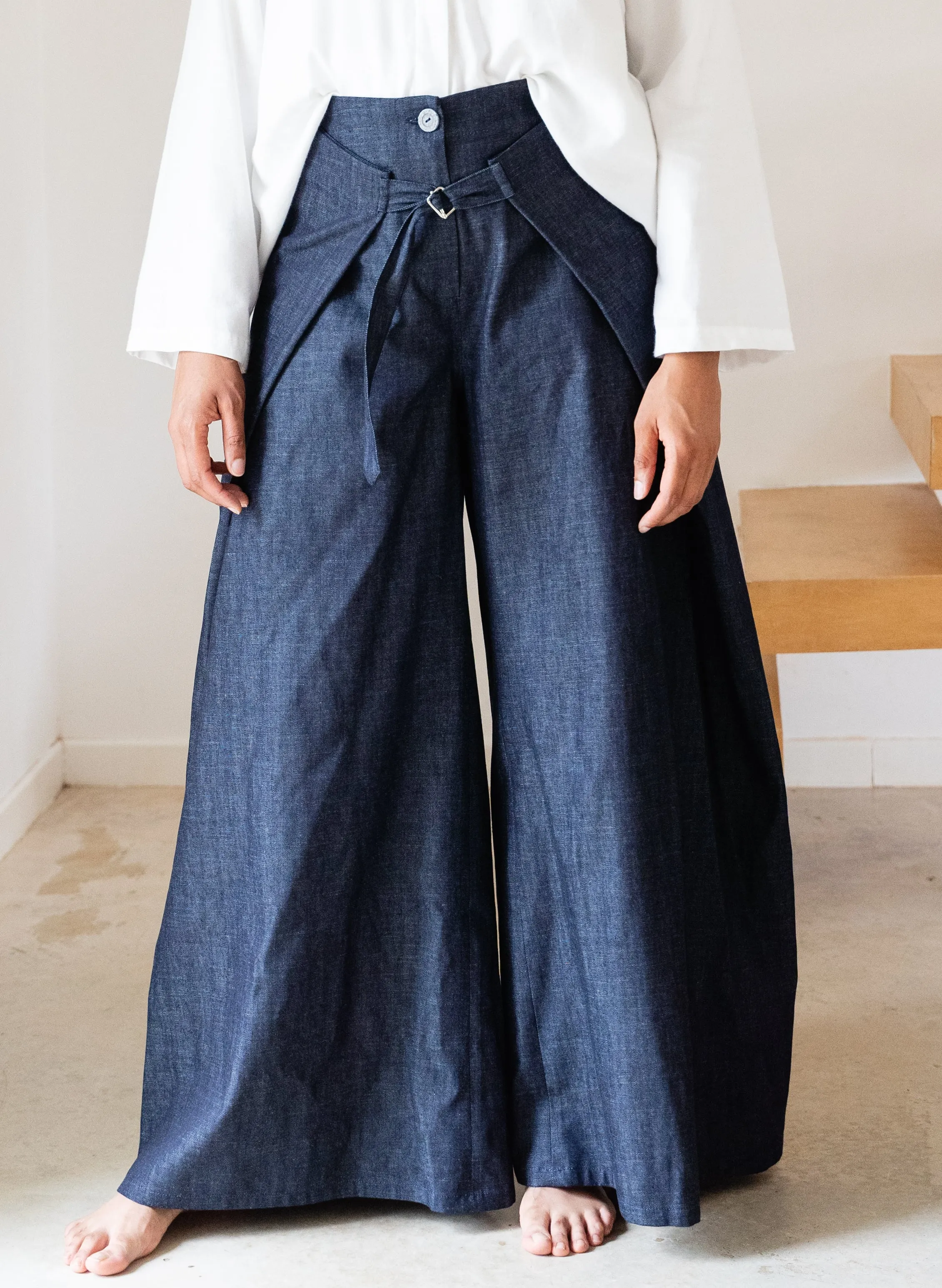 Organic Denim WIDE trousers