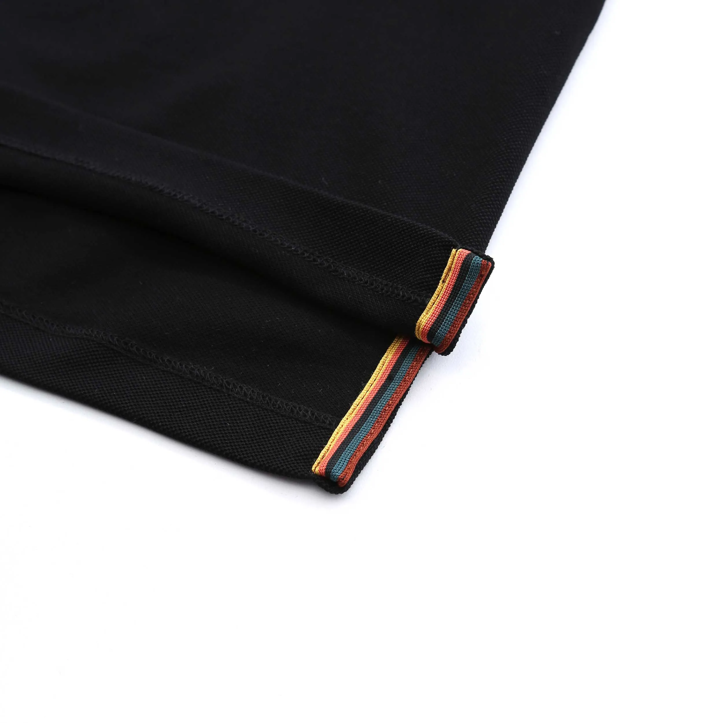 Paul Smith Placket Polo Shirt in Black