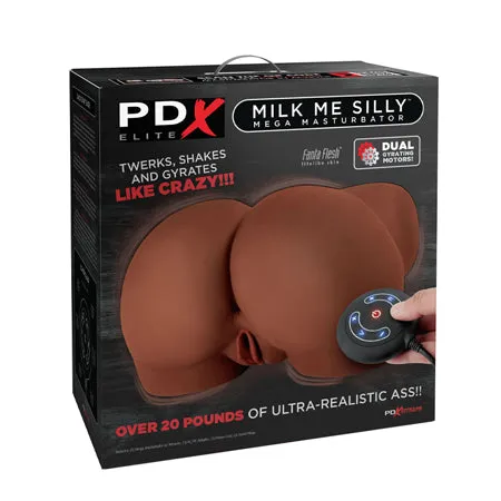 PDX Elite Milk Me Silly Mega Masturbator - Brown