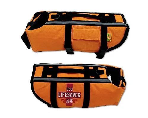 Pet Dog Life Jacket Vest with Adjustable Belt - Orange