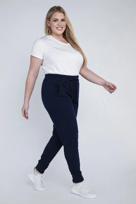 Plus-Size Jogger Pants