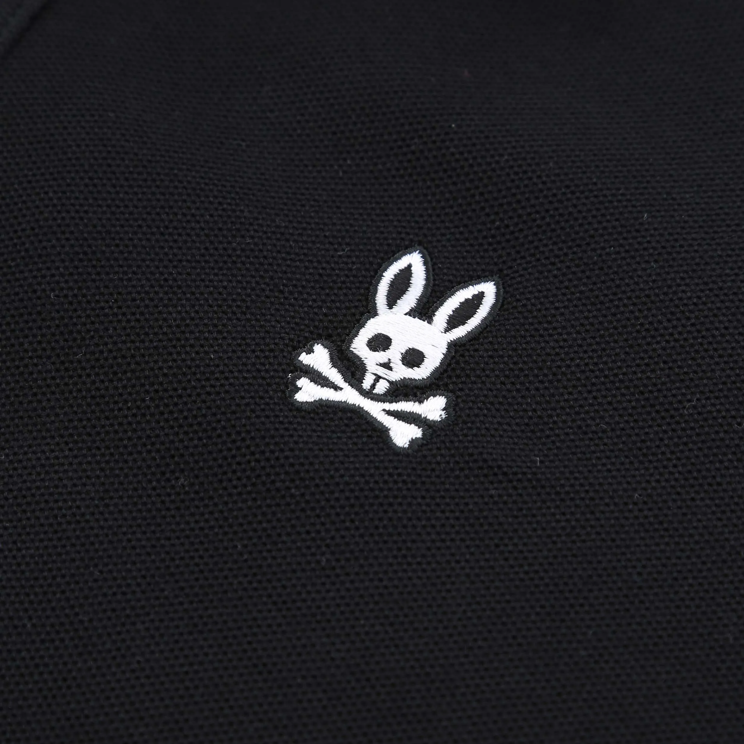 Psycho Bunny The Bradford Pique Polo Shirt in Black