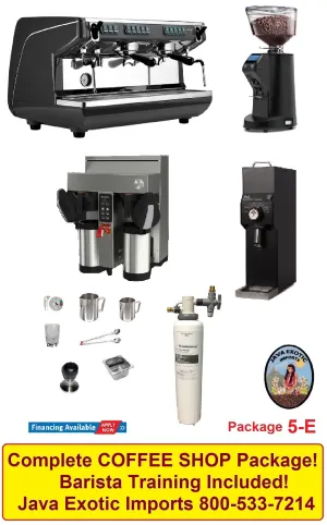 SIMONELLI APPIA   COFFEE BREWER PACKAGE   BARISTA TRAINING