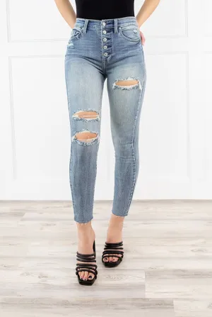 Start The Day High-Rise Skinny Denim