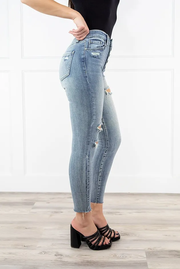 Start The Day High-Rise Skinny Denim