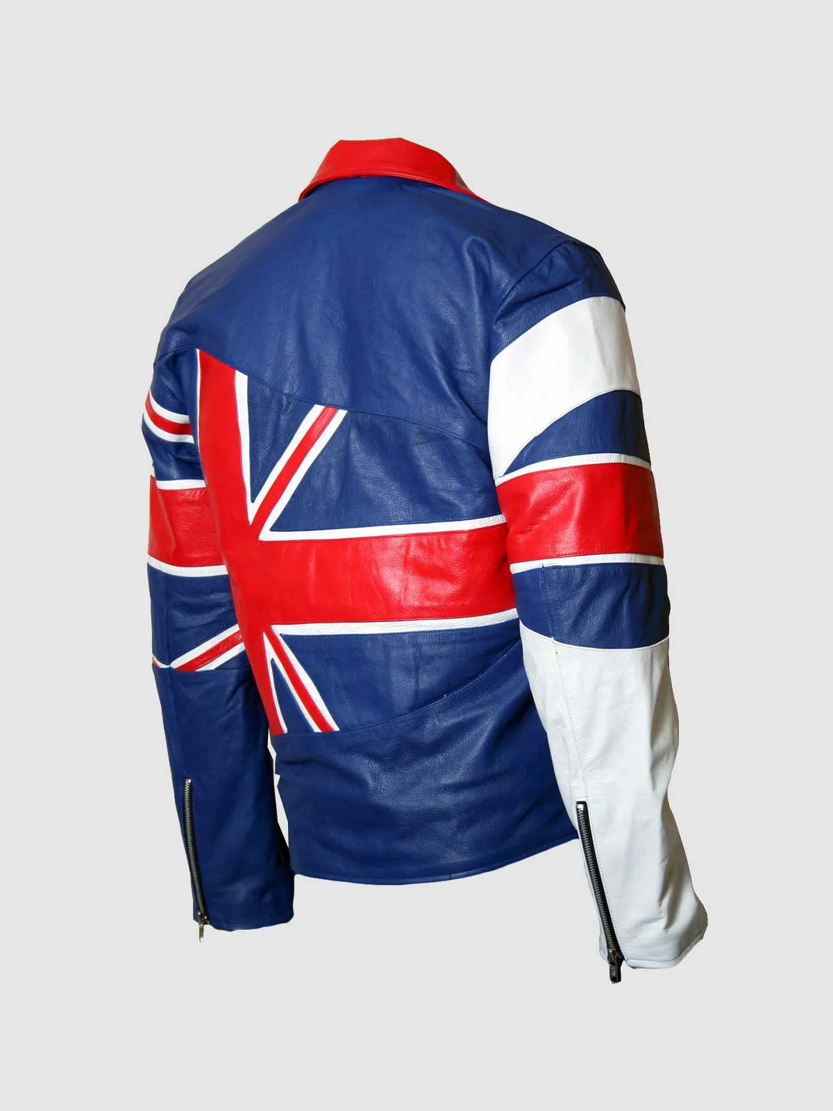 Union Jack Flag Leather Jacket