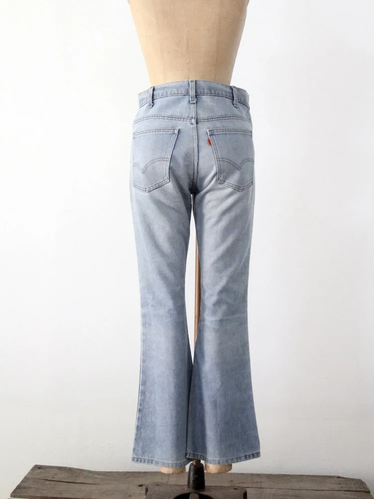 vintage Levis flare leg jeans, 32 x 30