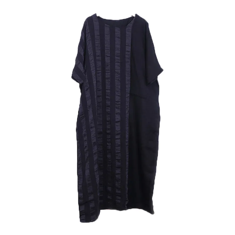 Vintage Style Linen Cotton Women Loose Long Summer Dresses Casual Women Dresses AMT96228