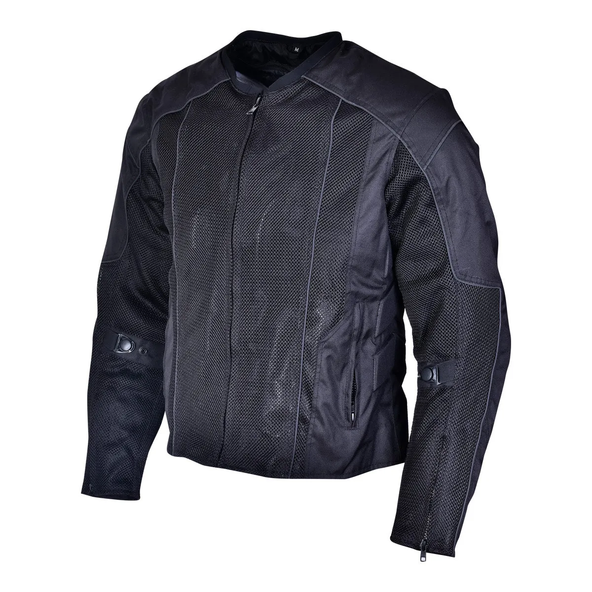 VL1627B Advanced 3-Season Mesh/Textile CE Armor Motorcycle Jacket