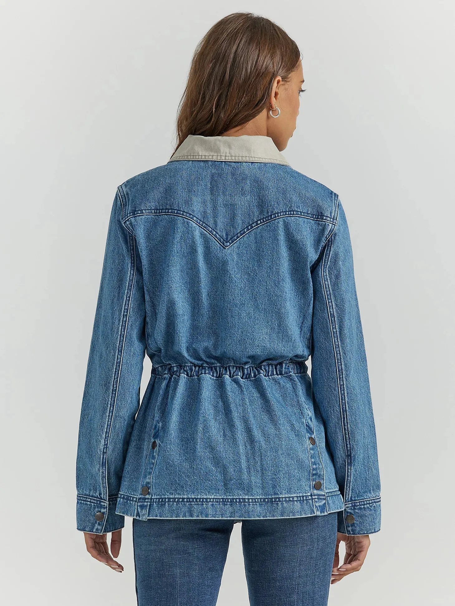 Women's Wrangler Anorak Denim Barn Coat